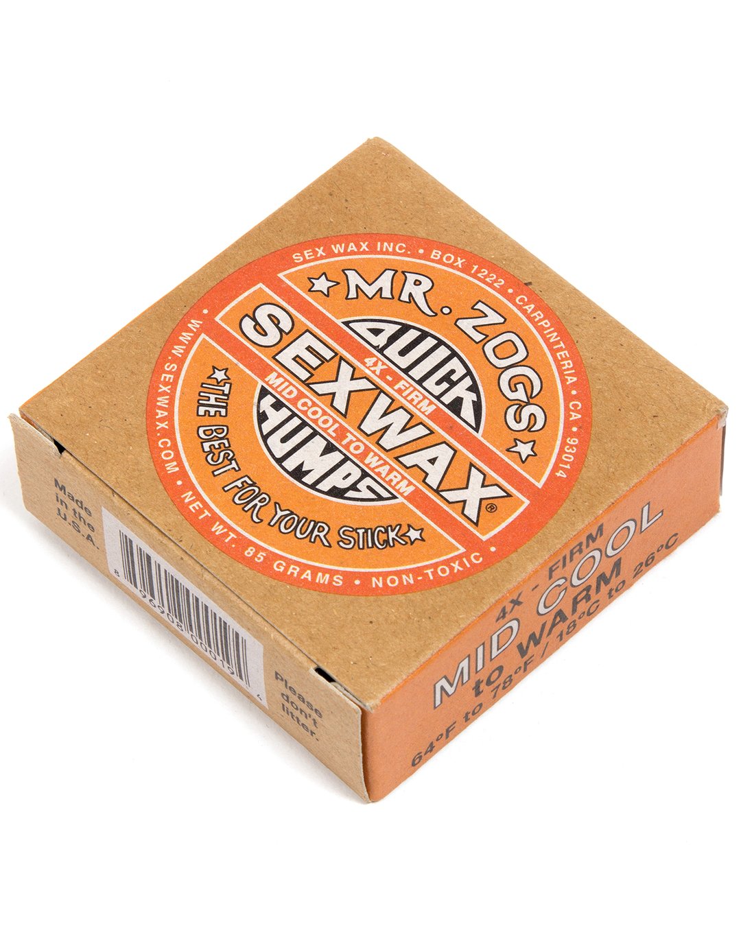Mr Zogs Sex Wax - Mid Cool Surf Wax