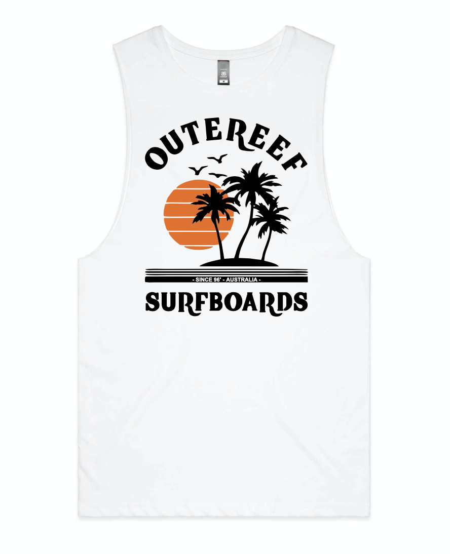 Retro Sunset - Singlet